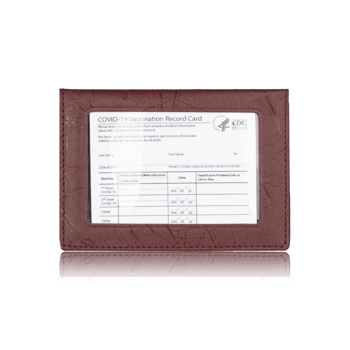 Essential 2 In 1 Vaccination Card And ID Card Holder