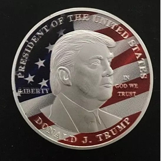 Mr. President Collector's Choice 1 OZ Silver Clad Donald Trump Coin
