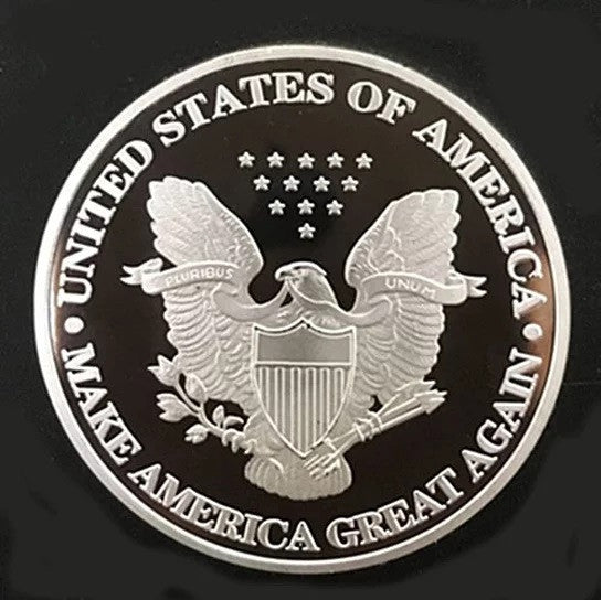 Mr. President Collector's Choice 1 OZ Silver Clad Donald Trump Coin