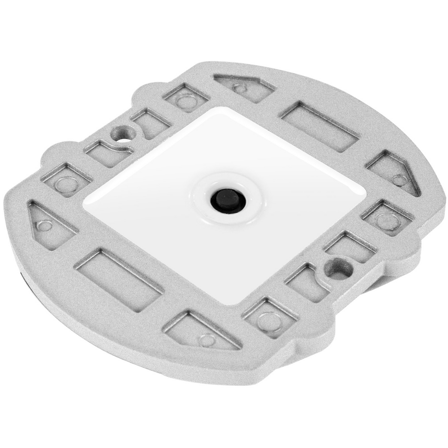 Vevor Driveway Lights, 4-Pack Solar Driveway Lights with Switch Button, Solar Deck Lights Waterproof, Wireless Dock Lights 6 LEDs for Path Warning Garden Walkway Sidewalk Steps, LED Bright Orange