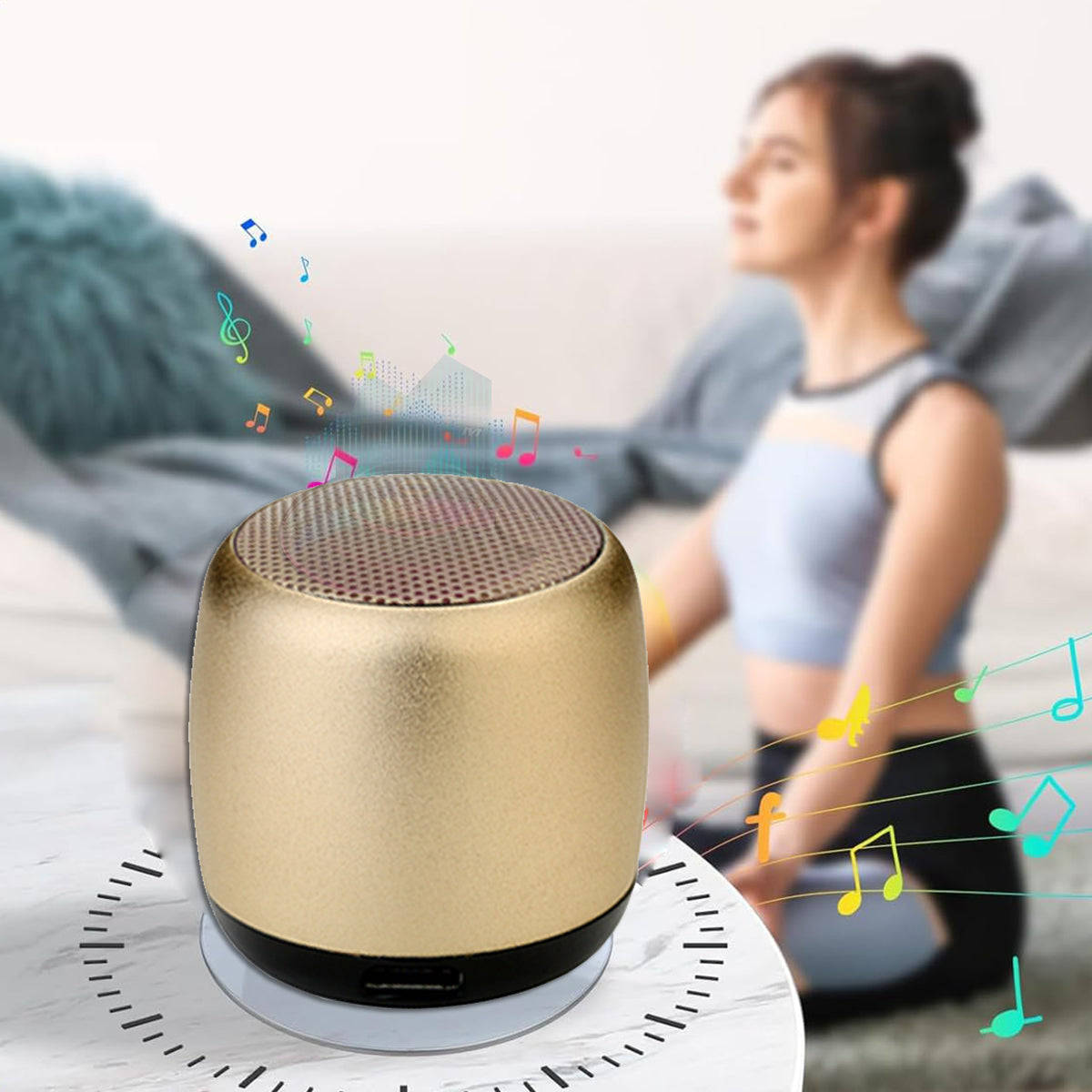 Thunder Bluetooth Speaker Mini With Dual Connect