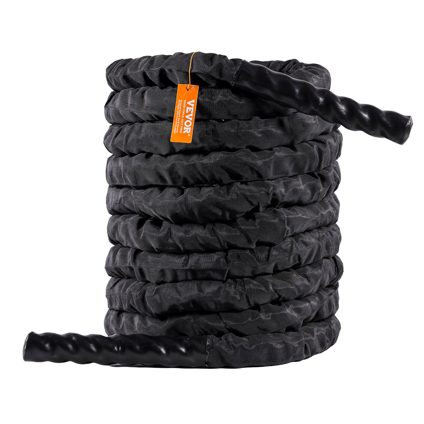 VEVOR Battle Rope 1.5" 30Ft Gym Workout Strength Training Exercise Fitness Rope