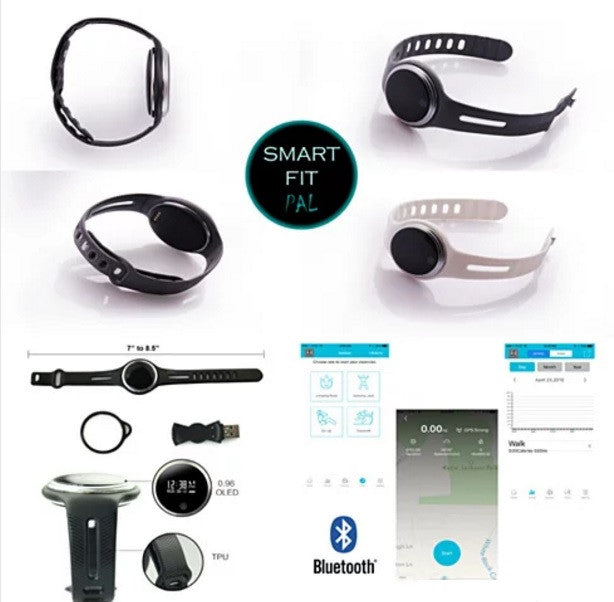 SmartFit PAL Your Personal Trainer And Monitor Wrist Watch