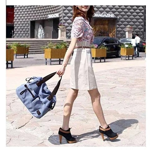 The Uptown Journey Canvas Hand Bag