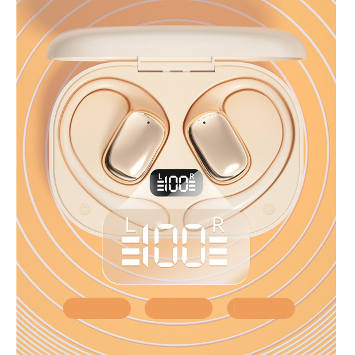 Super Stereo Over The Ears Bluetooth Earphones