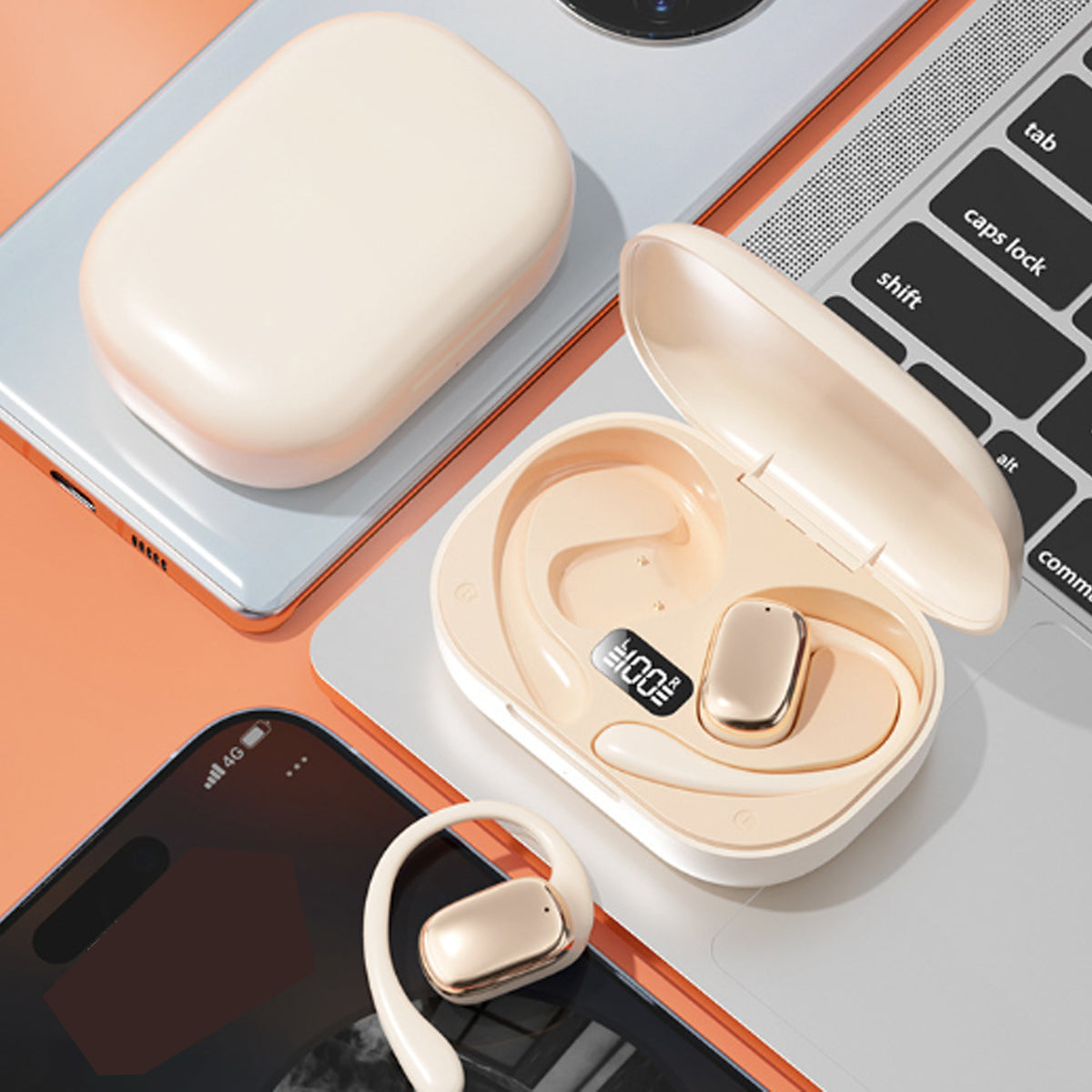 Super Stereo Over The Ears Bluetooth Earphones