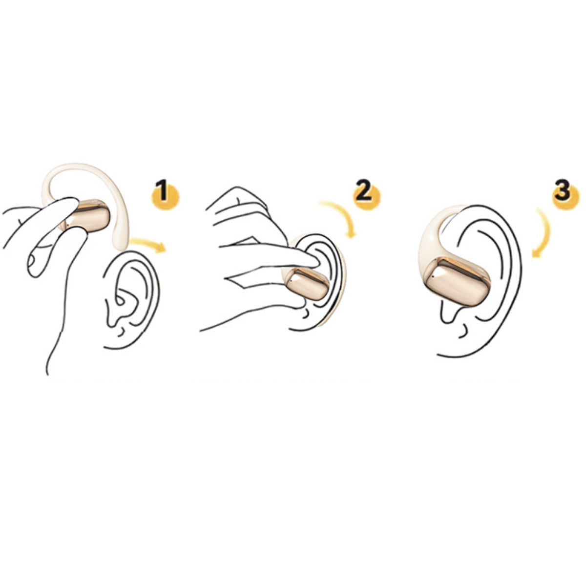 Super Stereo Over The Ears Bluetooth Earphones