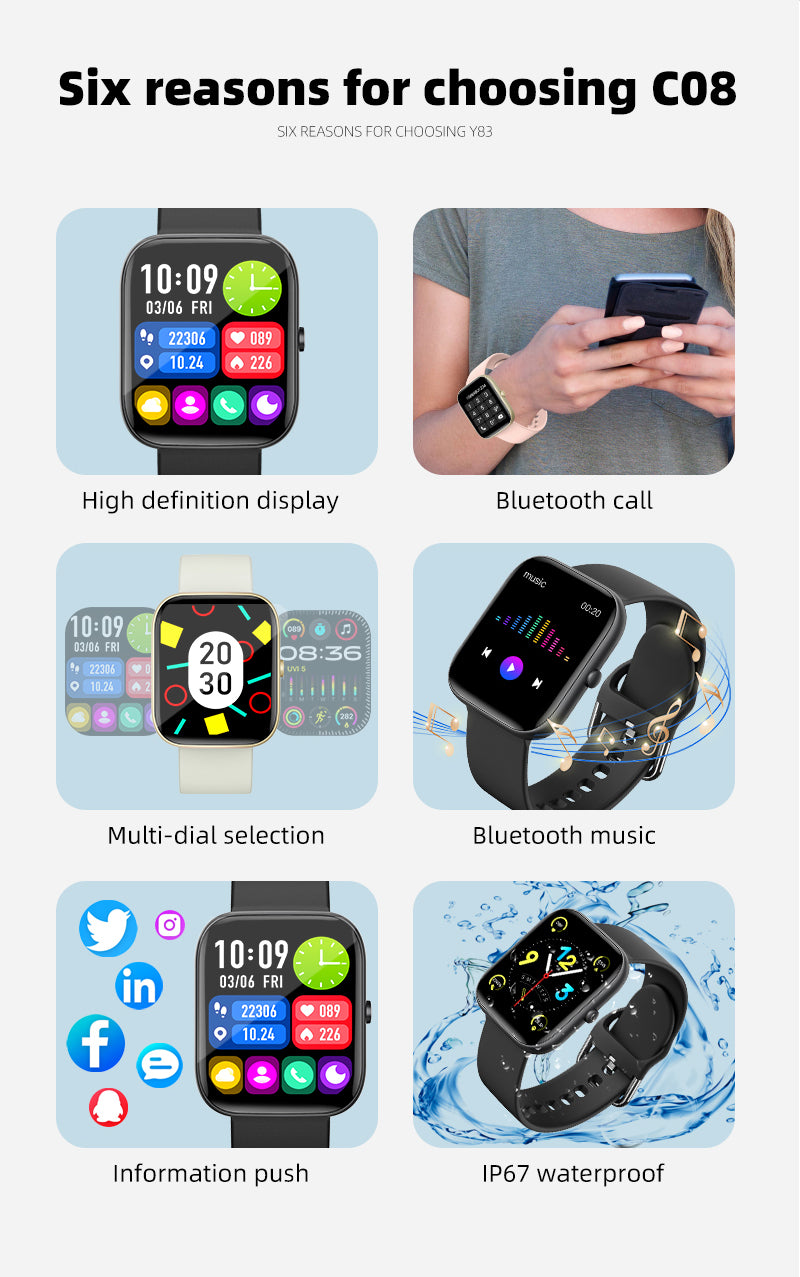 PRO FIT SOLO New Light Weight Health And Fitness Watch