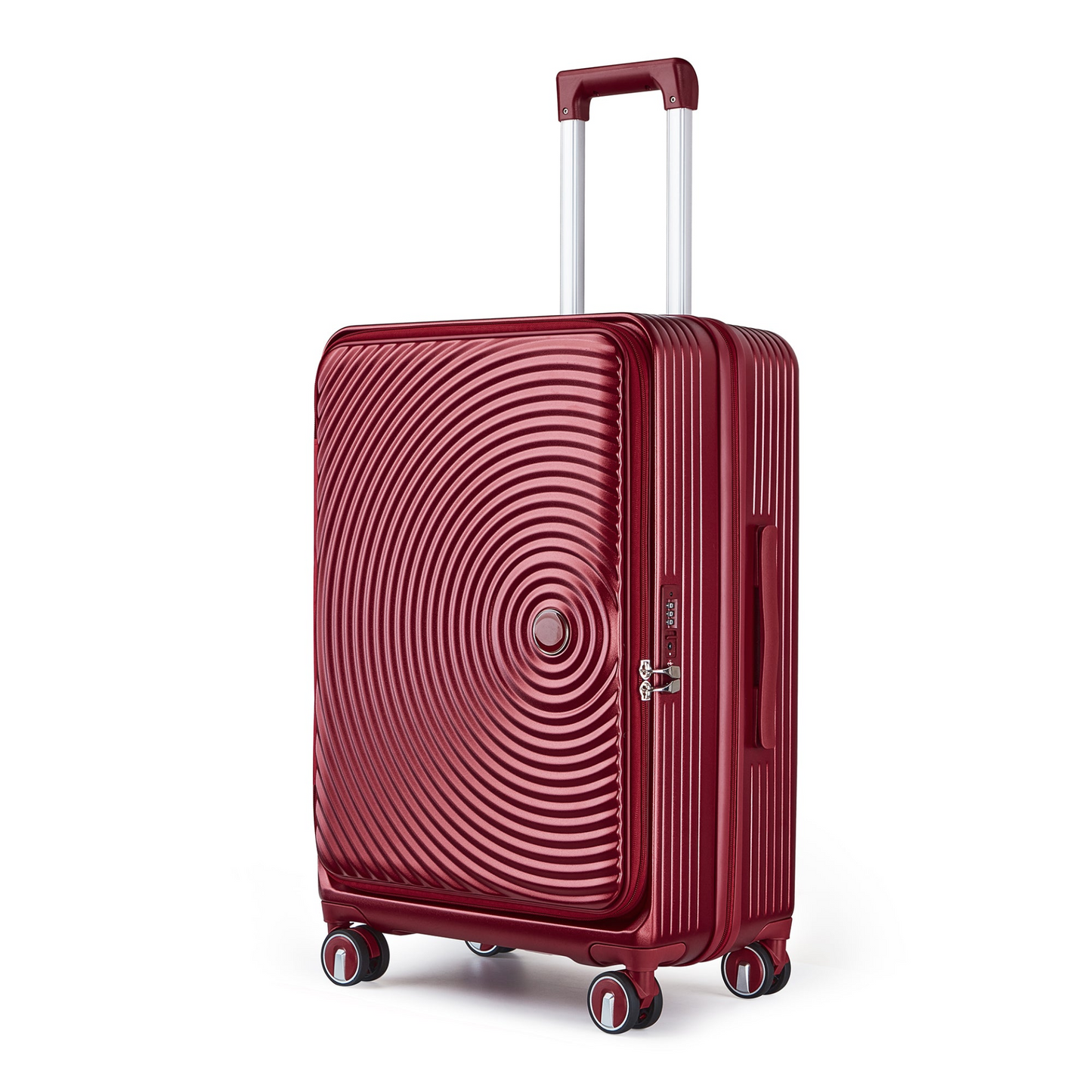 Luggage Sets 3 Piece(20/24/28), Expandable Carry On Luggage with TSA Lock Airline Approved, 100% PC Hard Shell and Lightweight Suitcase with Front Pocket and Spinner Wheels