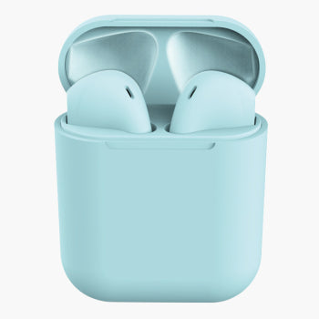 COLOR BLOCK DUAL CHAMBER One Touch Connect Earbuds With Charger