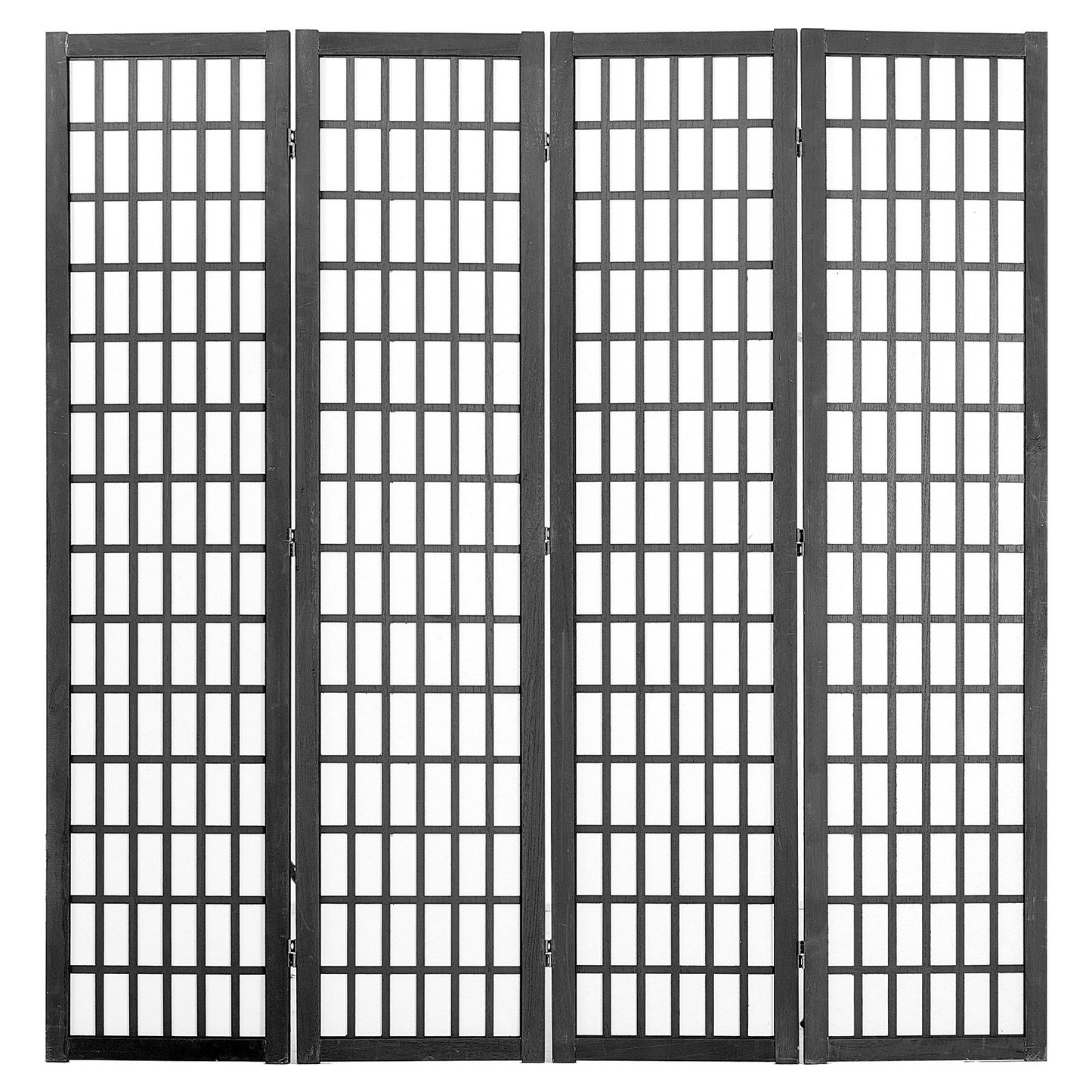 VEVOR Room Divider, 4 Panel Japanese Room Divider, Wood Folding Privacy Screen Indoor, Japanese Partition Dividers Portable Decoration Screens, for Room Separation Home Office Restaurant & Bedroom