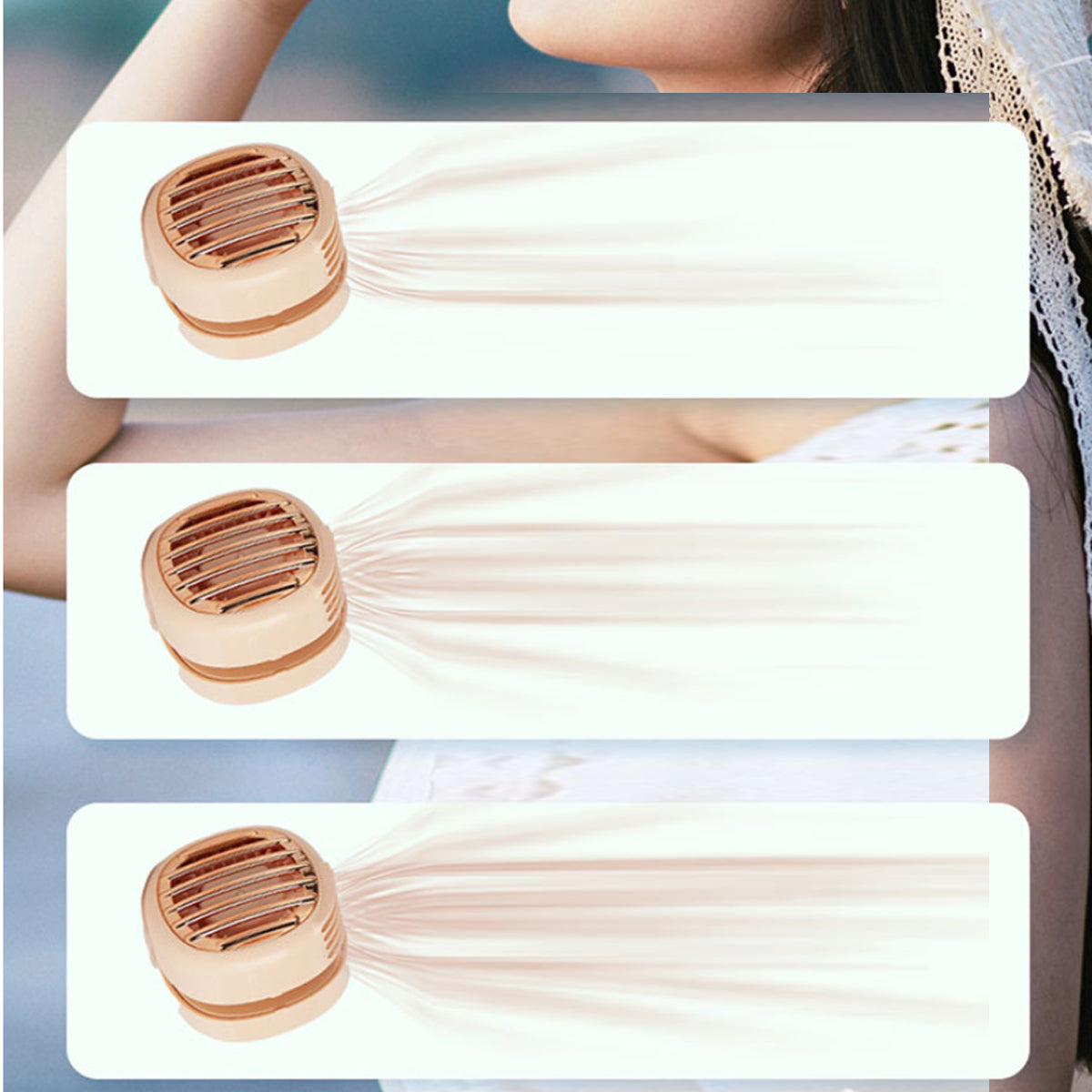 Wind Maker Stylish Foldable Neck Fan