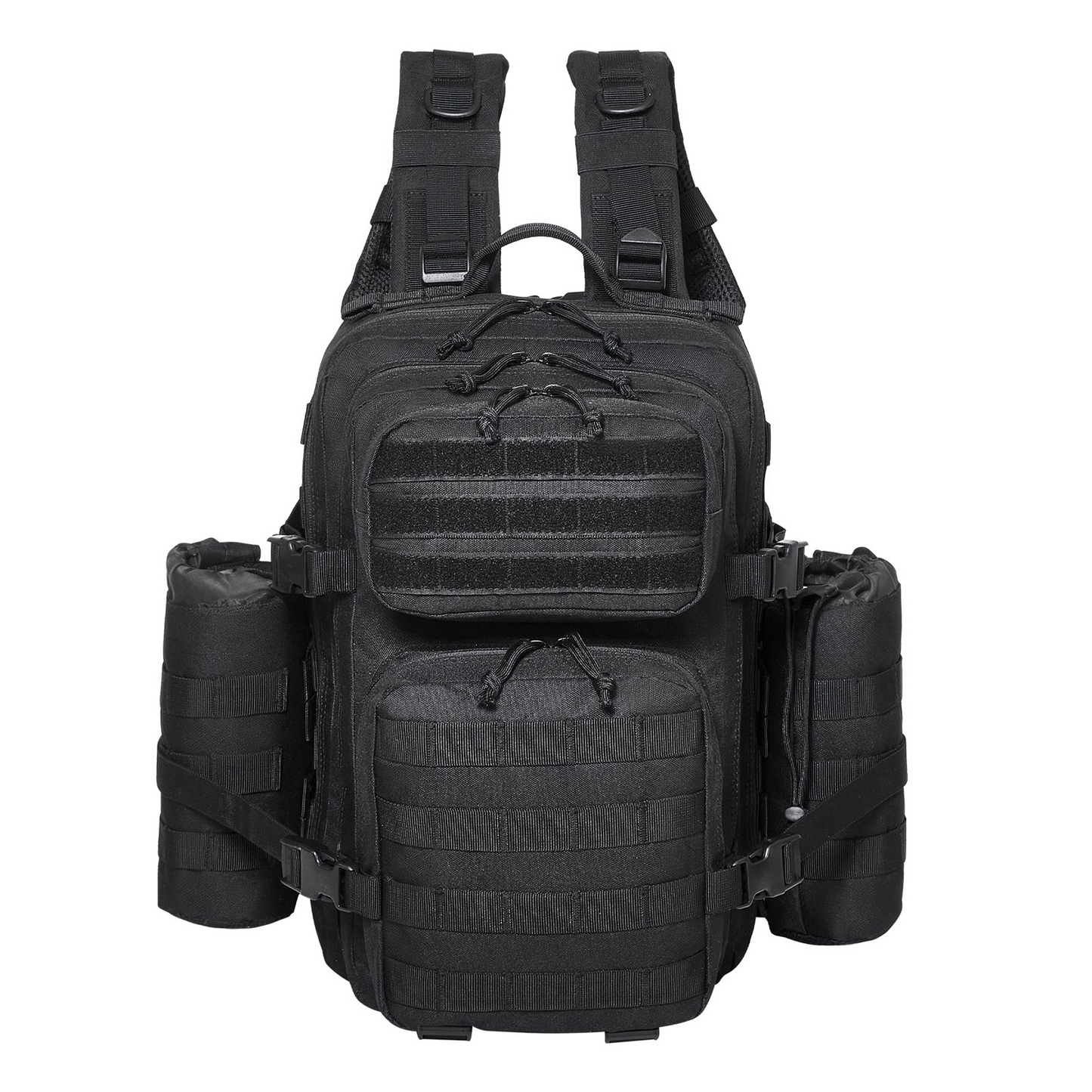 Tactical Backpack 25L Military Backpack with Molle Mode & 3 Compartments,Military Tactical Backpack For Men Molle Daypack 3 Day Bug Out Bag Hiking Rucksack With Bottle Holder