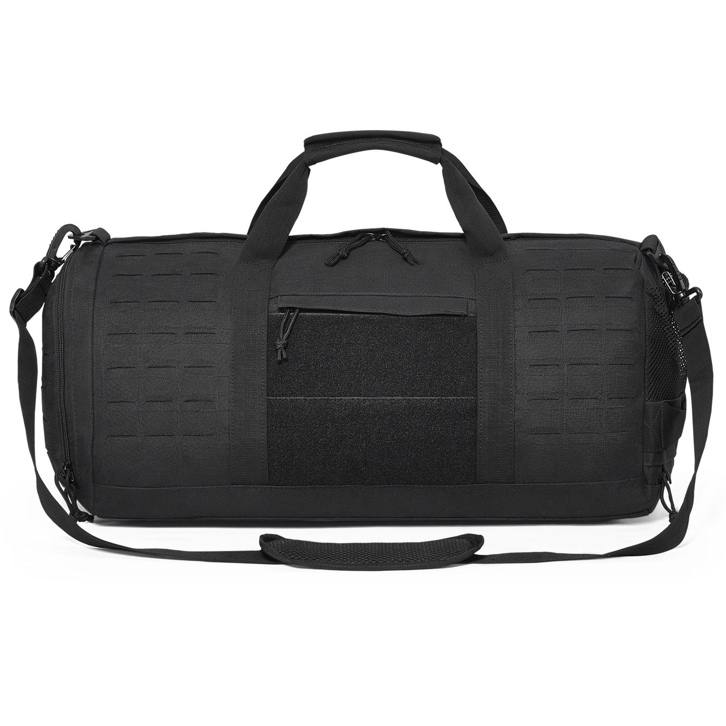 Tactical Duffle Bag 45L Gym Bag Duffle Molle Design & Shoe Compartment,Travel Weekender Bag for Men Women Workout Bag for Military,Sports,Overnight,Basketball,Tactical,Football,Waterproof & Tear Resistant
