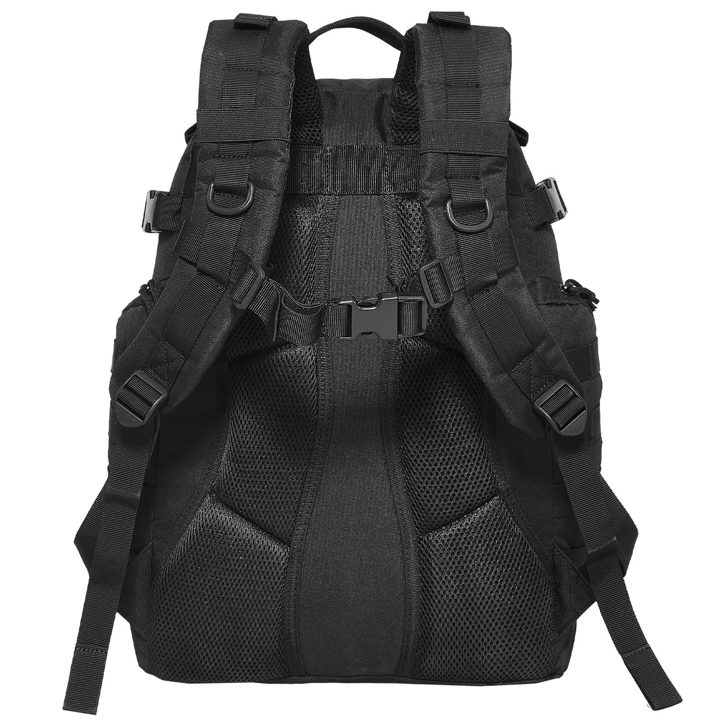 Tactical Backpack 25L Military Backpack with Molle Mode & Sponge Pad Black