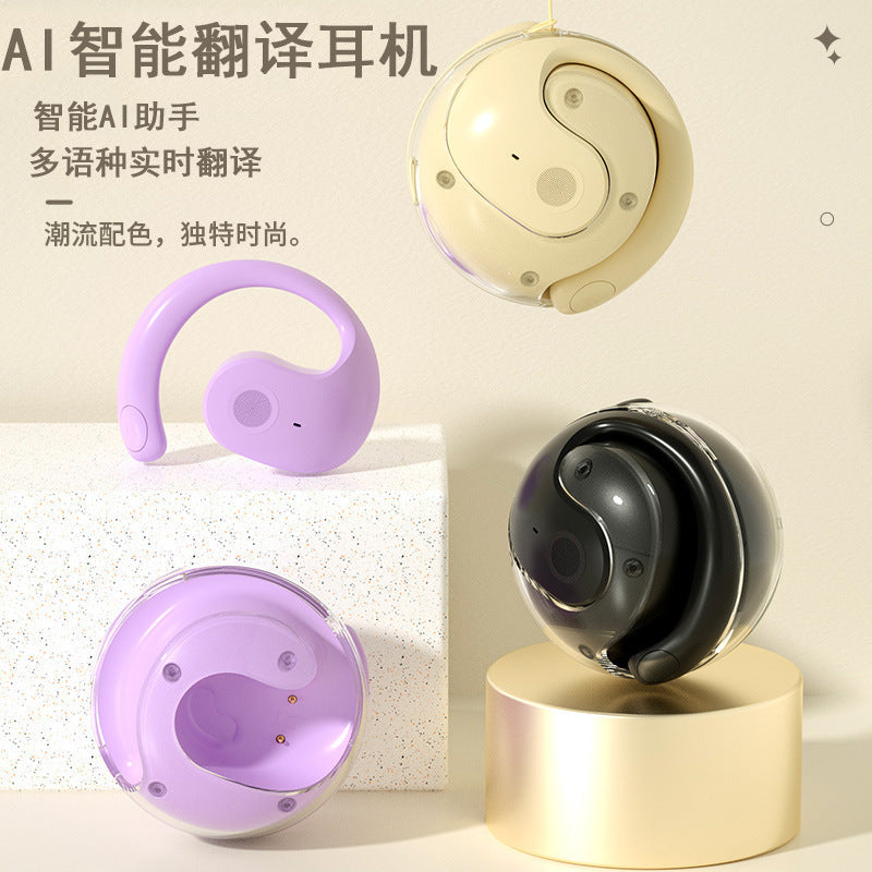 Smart Interpreter Pro Language Translator Wireless Bluetooth Headset