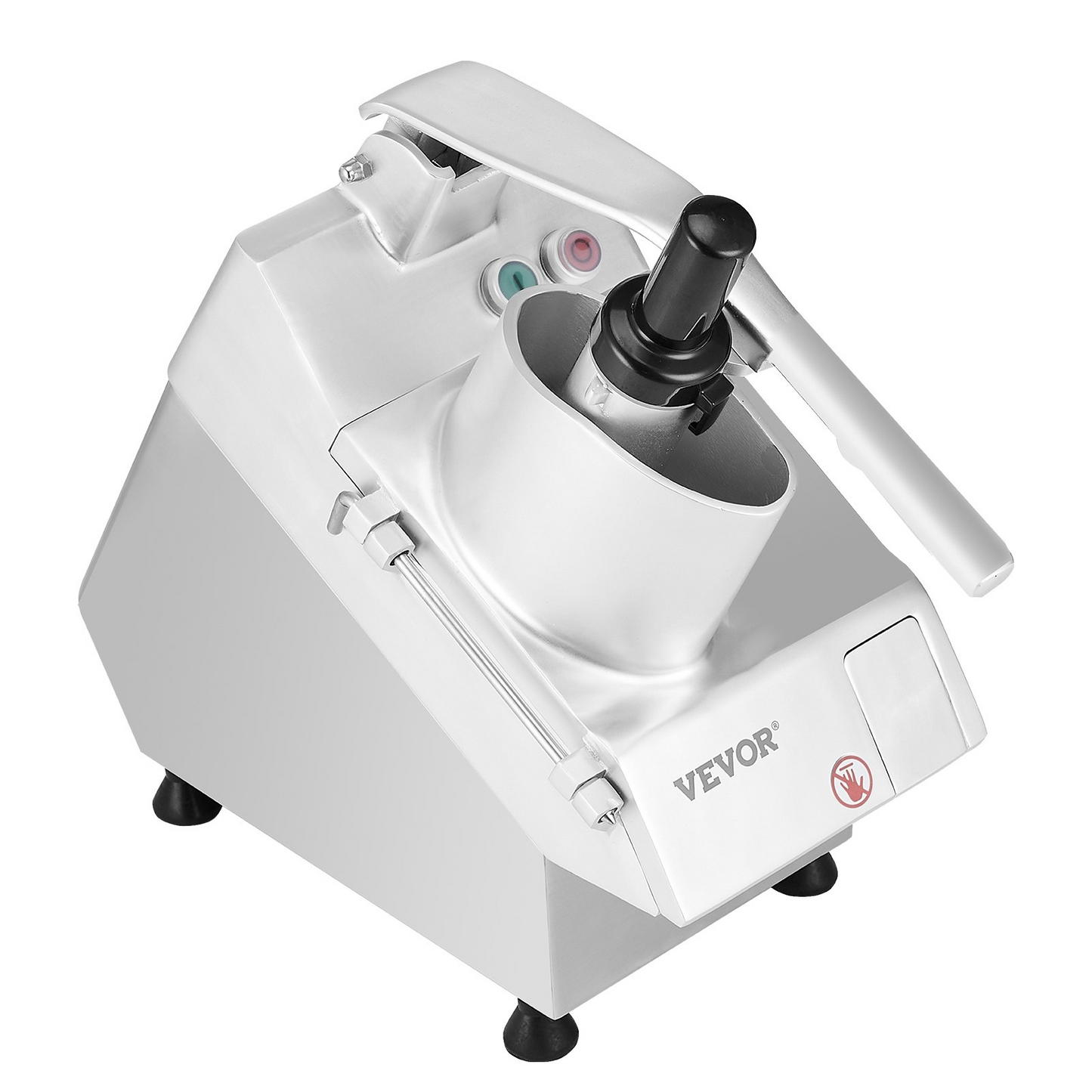Food Processor Vegetable Chopper w/ 6 Blades Food-Grade Stainless Steel Blender