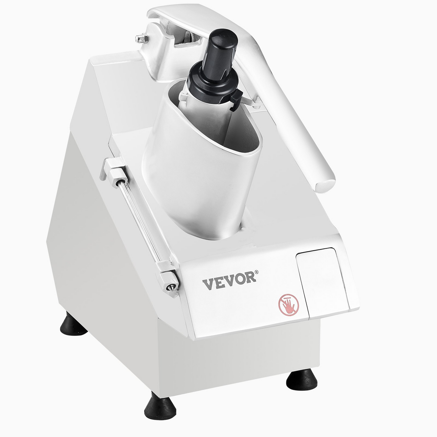 Food Processor Vegetable Chopper w/ 6 Blades Food-Grade Stainless Steel Blender