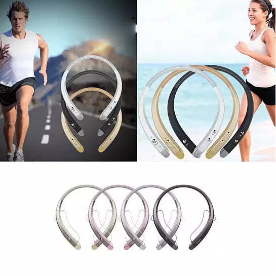 Sonic Halo Bluetooth Neckband Headphones With Microphone