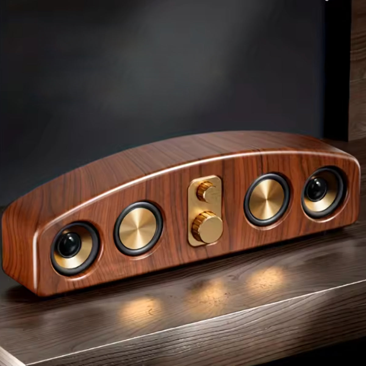 Retro Meets Metro Vintage Looking FM Radio And Bluetooth Speaker