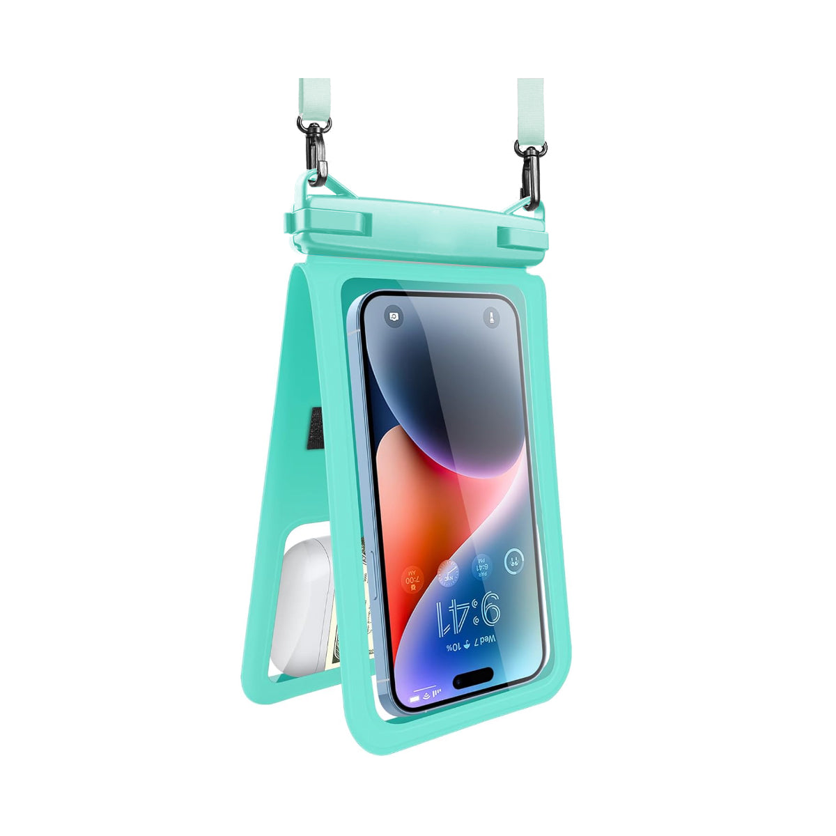Smart Choice Two Pak Waterproof Transparent Pouches With Style And Practicality