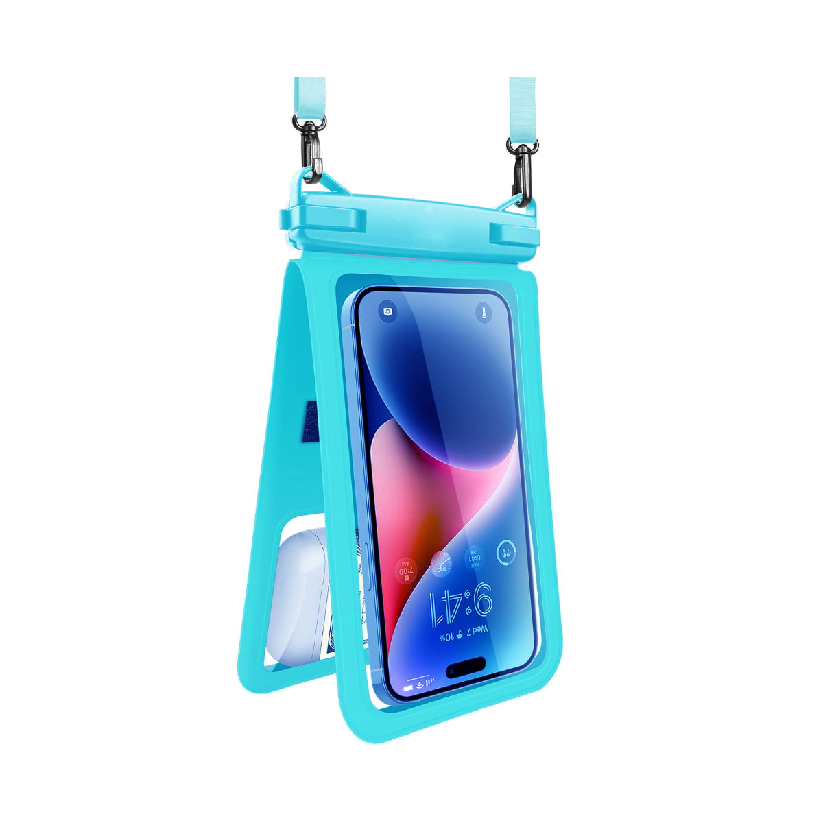 Smart Choice Two Pak Waterproof Transparent Pouches With Style And Practicality