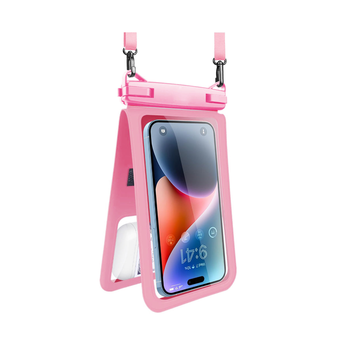Smart Choice Two Pak Waterproof Transparent Pouches With Style And Practicality