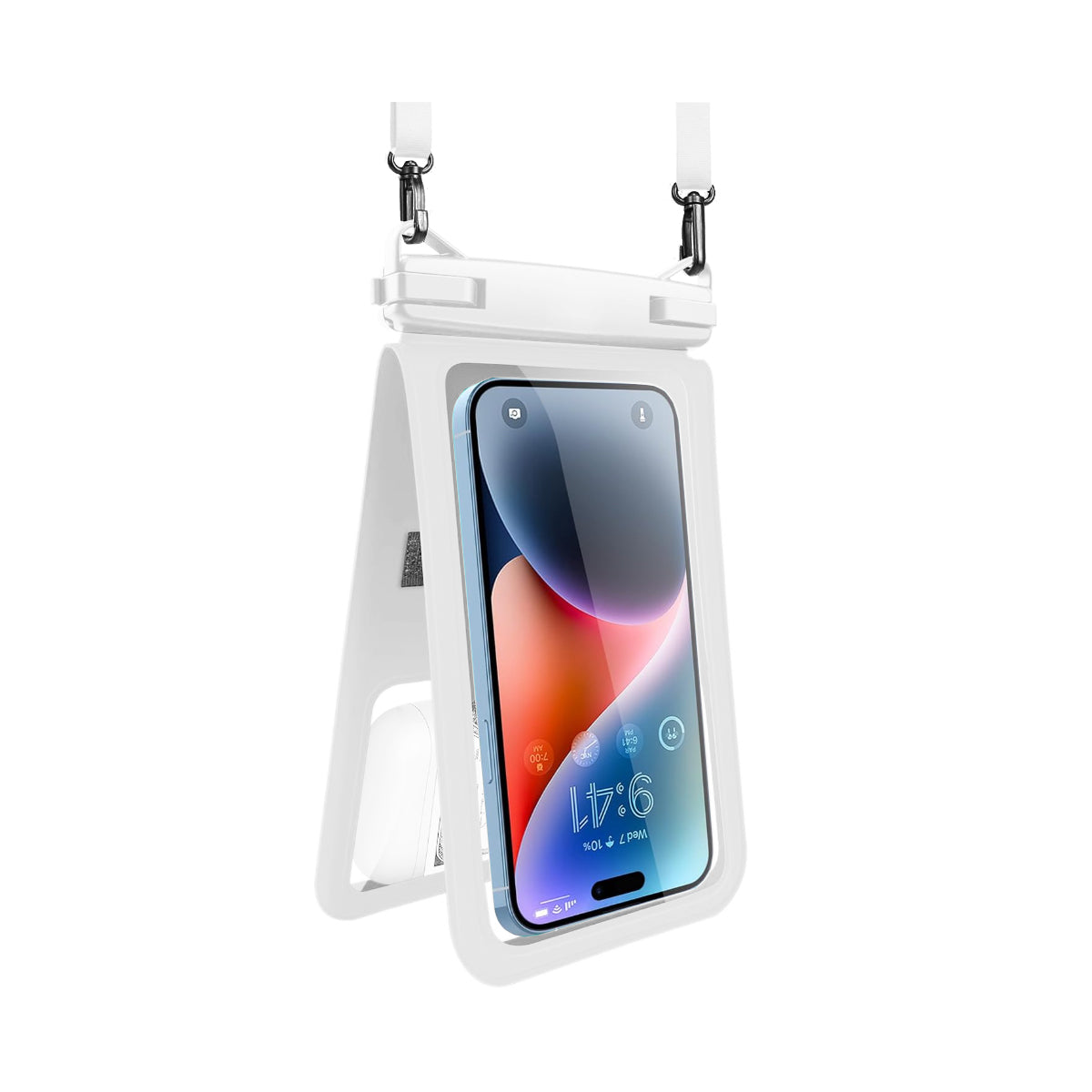 Smart Choice Two Pak Waterproof Transparent Pouches With Style And Practicality