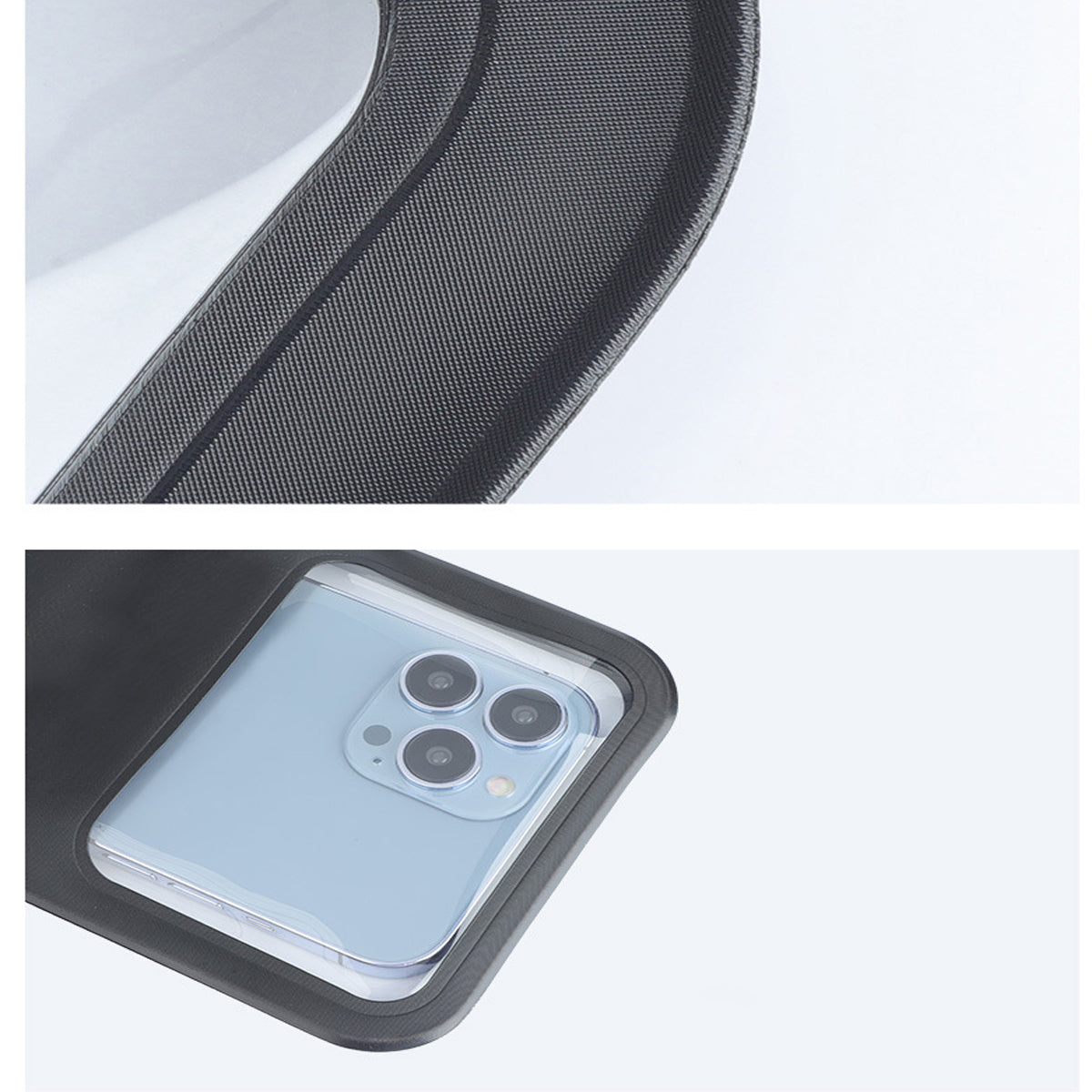 Smart Choice Two Pak Waterproof Transparent Pouches With Style And Practicality