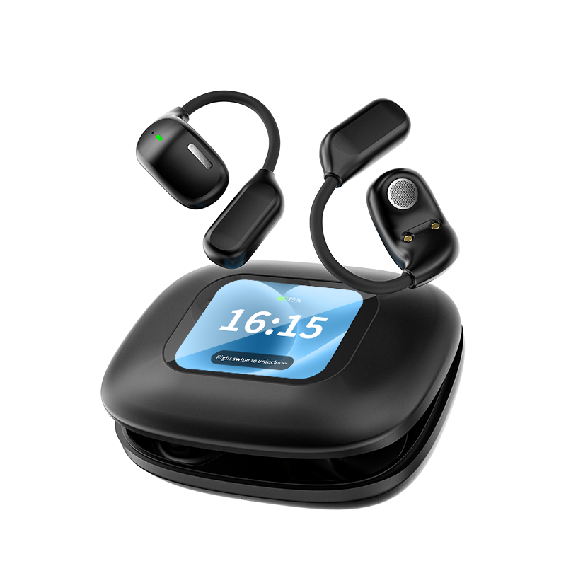 3 - In-1 Smart AI Translator And Out-Of-Ear Wireless Bluetooth Earphones