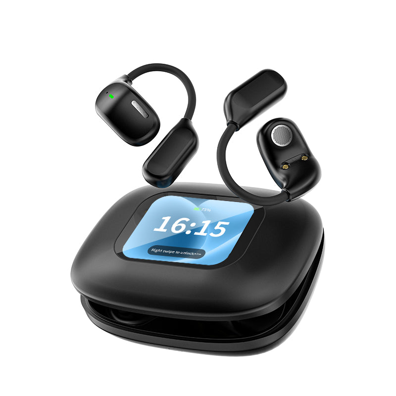 3 - In-1 Smart AI Translator And Out-Of-Ear Wireless Bluetooth Earphones