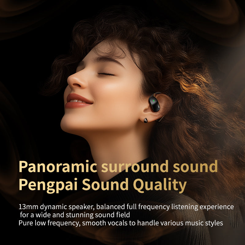 3 - In-1 Smart AI Translator And Out-Of-Ear Wireless Bluetooth Earphones