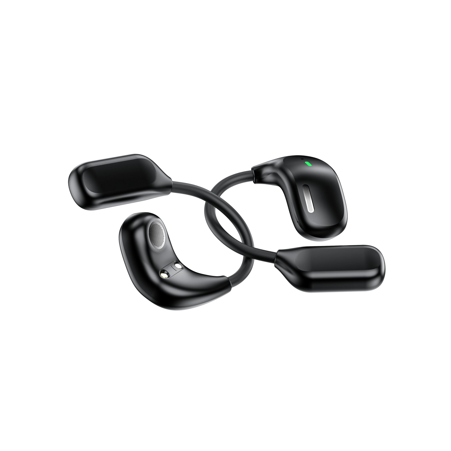 3 - In-1 Smart AI Translator And Out-Of-Ear Wireless Bluetooth Earphones