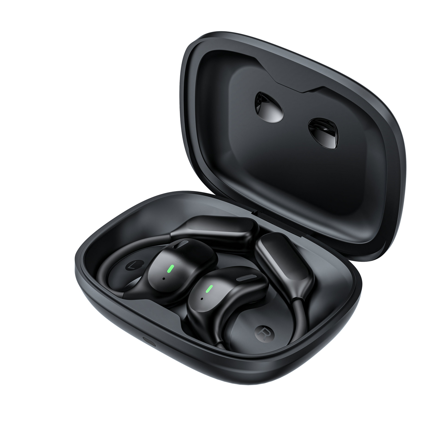 3 - In-1 Smart AI Translator And Out-Of-Ear Wireless Bluetooth Earphones