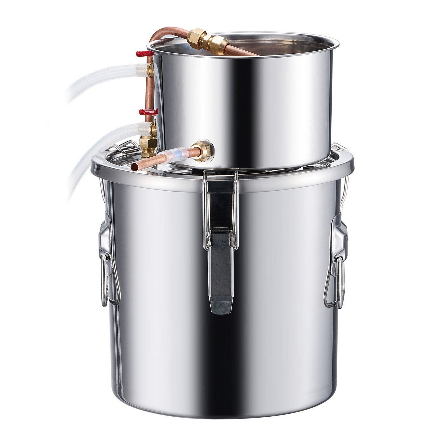 Moonshine Still 3 Gal Water Wine Alcohol Distiller Brewing Kit Stainless Steel