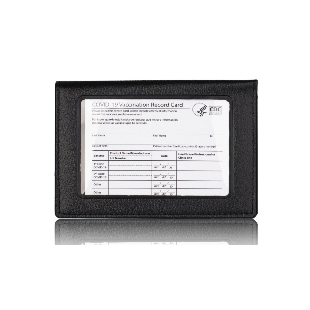 Essential 2 In 1 Vaccination Card And ID Card Holder