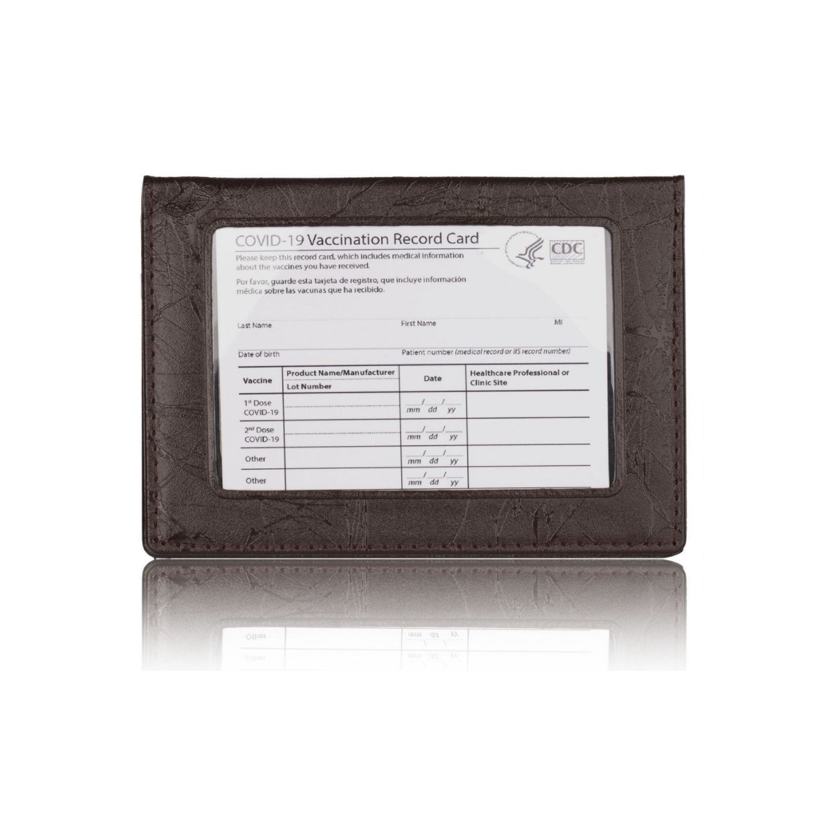 Essential 2 In 1 Vaccination Card And ID Card Holder