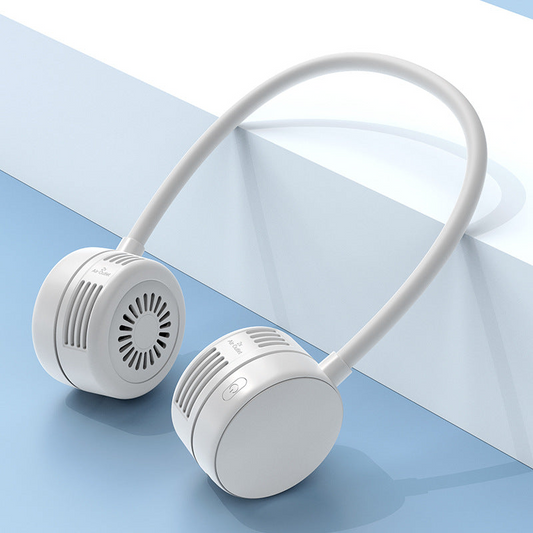 Fashionably Cool Folding Neck Fan