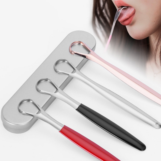 Breath Of Fresh Air Tongue Freshener In Sturdy Stainless Steel