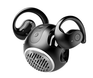Mr. Linguist 2-in-1 Smart Lingo Speaker And Out-Of-Ear Wireless Bluetooth Earphones